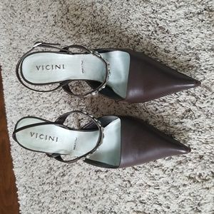 Vicini ,shoes heels,size 39 1/2